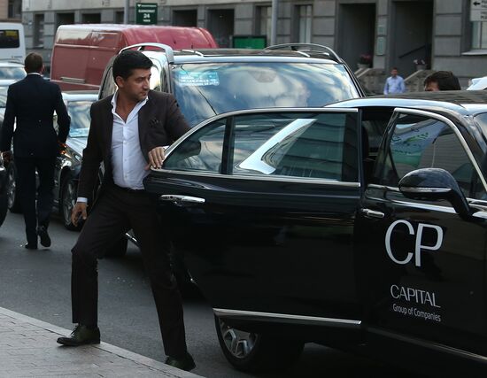 Sberbank Night party in St. Petersburg