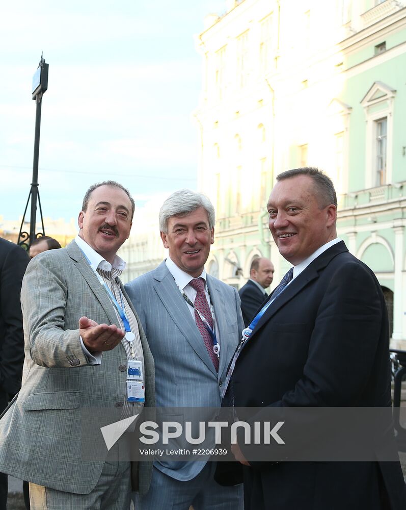 Sberbank Night party in St. Petersburg