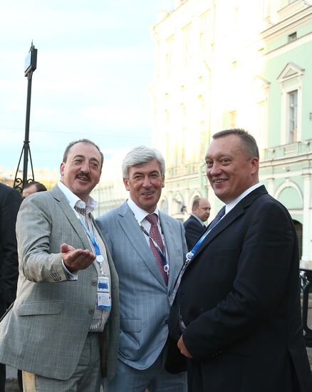 Sberbank Night party in St. Petersburg