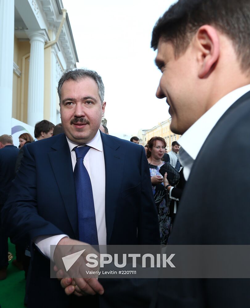 Reception marks MegaFon's anniversary in St. Petersburg