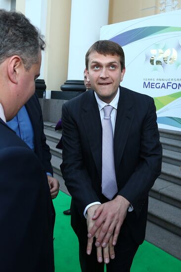 Reception marks MegaFon's anniversary in St. Petersburg