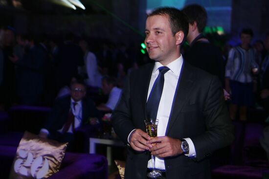 Reception marks MegaFon's anniversary in St. Petersburg