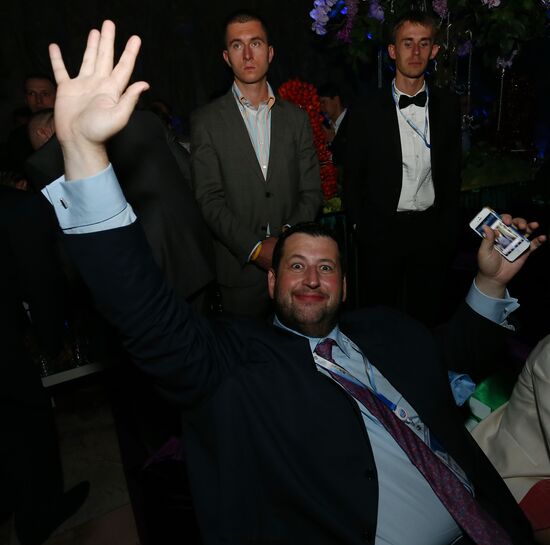 Reception marks MegaFon's anniversary in St. Petersburg