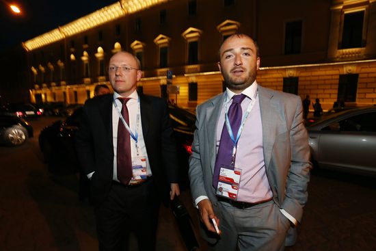 Reception marks MegaFon's anniversary in St. Petersburg