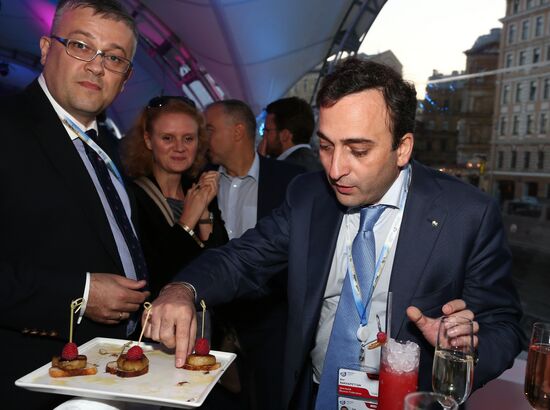 SPIEF. Eternal Values reception by Forbes and Plaza Lotus Group