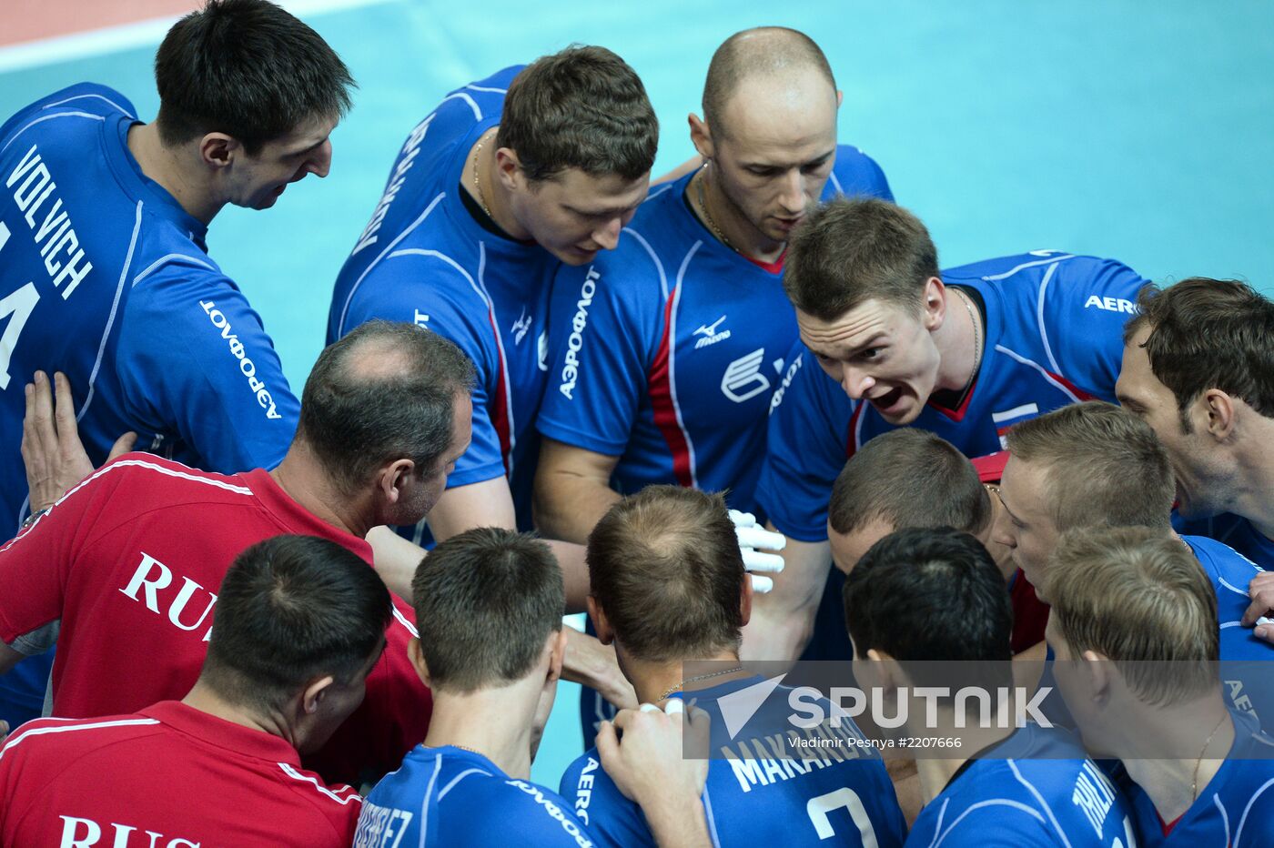 Volleyball World League. Russia vs. Italy