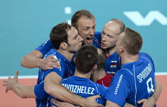 Volleyball World League. Russia vs. Italy