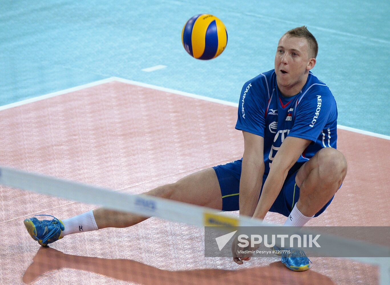 Volleyball World League. Russia vs. Italy