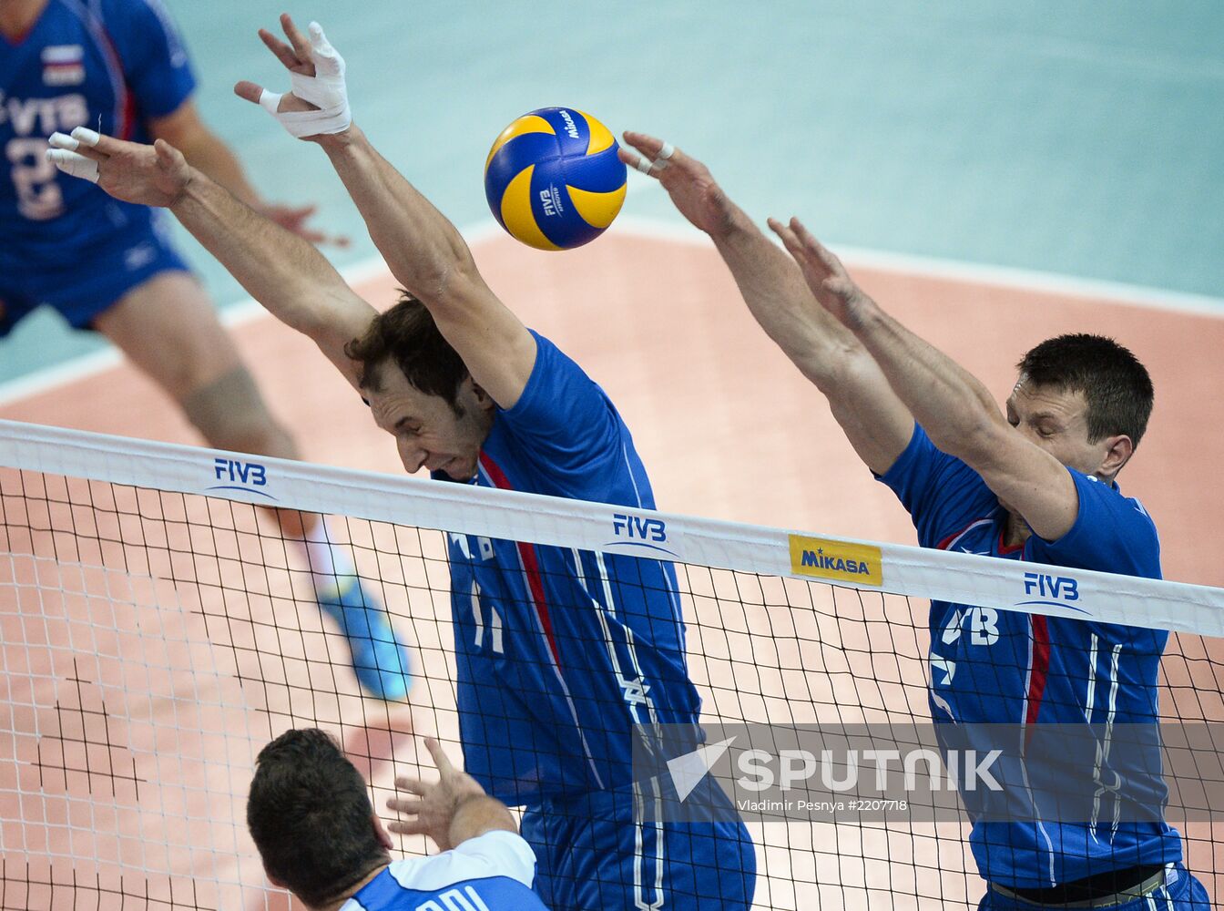 Volleyball World League. Russia vs. Italy