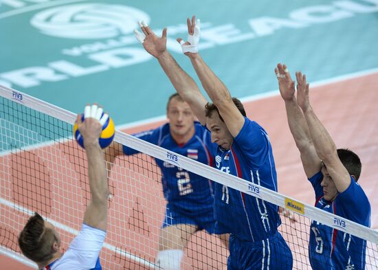 Volleyball World League. Russia vs. Italy