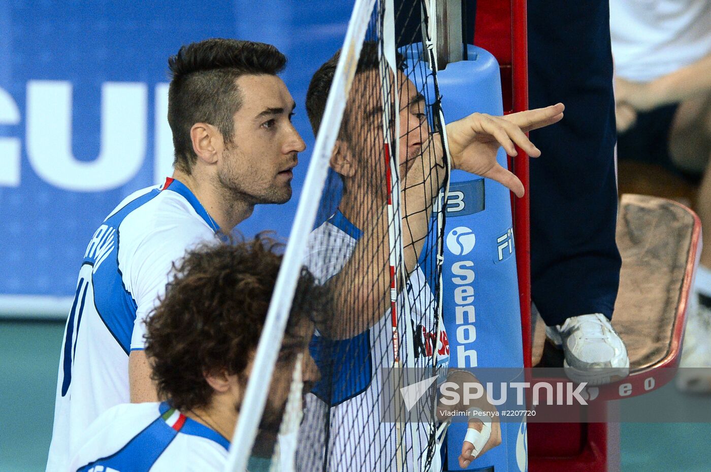 Volleyball World League. Russia vs. Italy