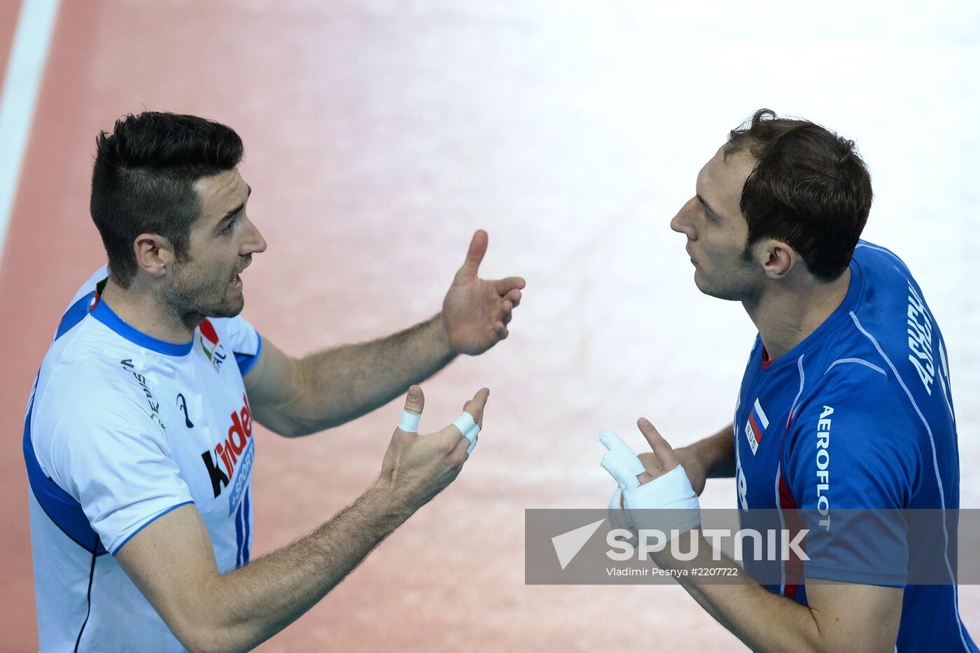 Volleyball World League. Russia vs. Italy