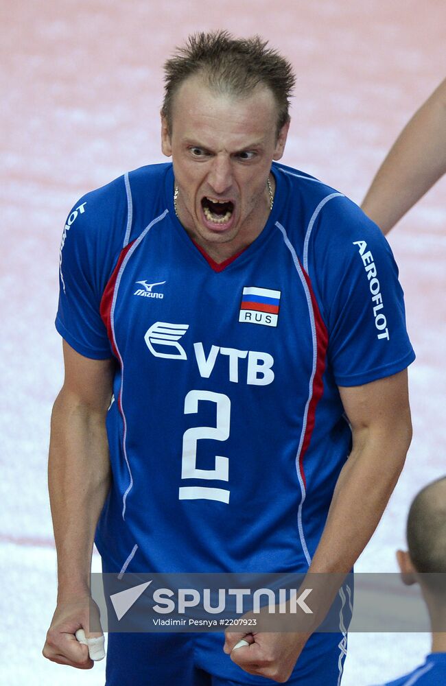 Volleyball World League. Russia vs. Italy