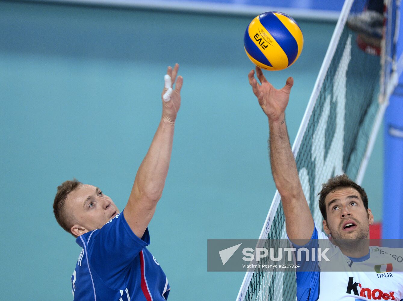 Volleyball World League. Russia vs. Italy