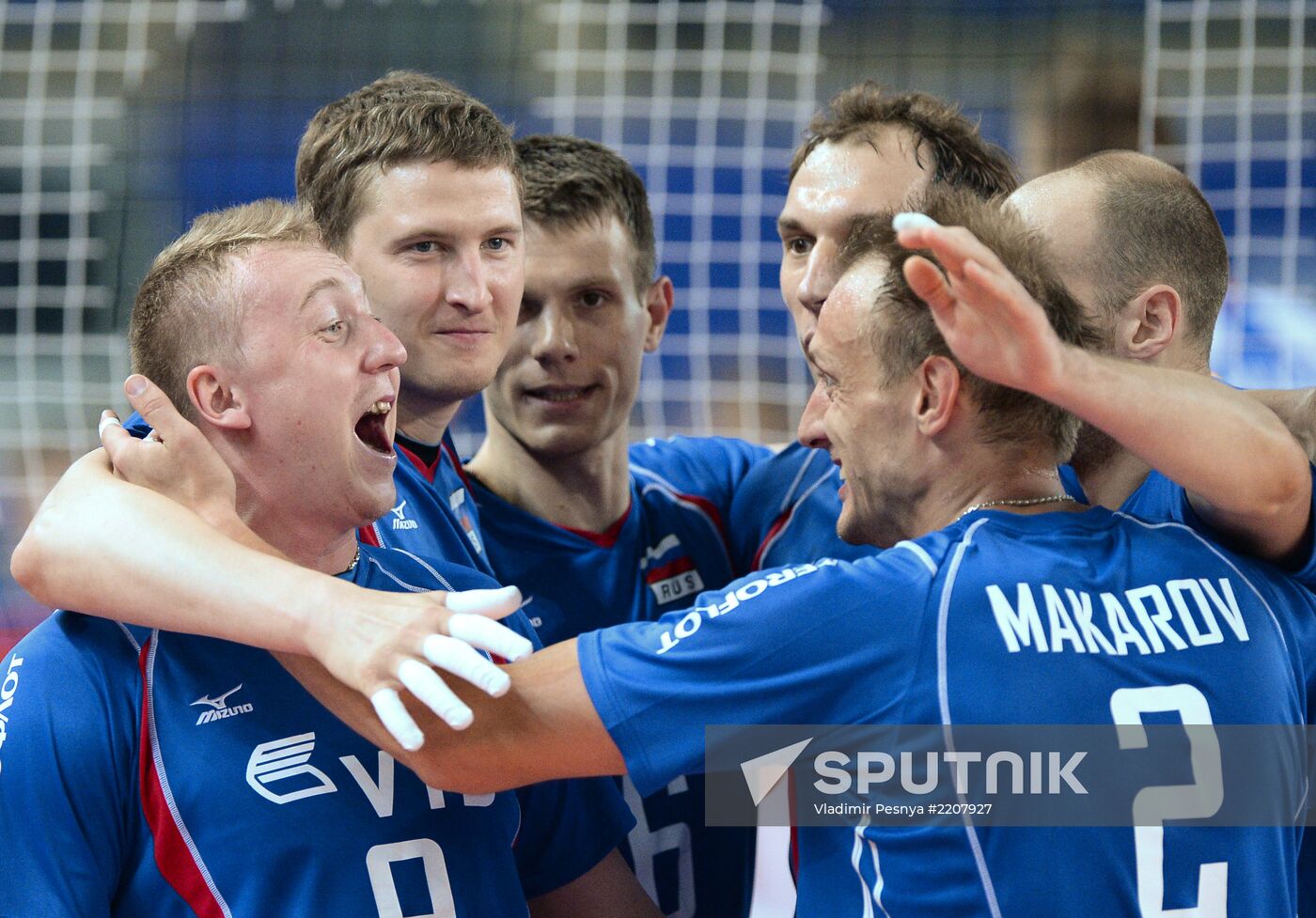 Volleyball World League. Russia vs. Italy