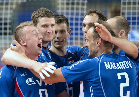 Volleyball World League. Russia vs. Italy