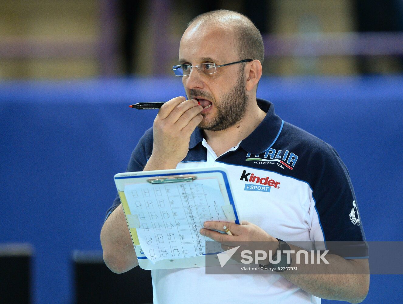 Volleyball World League. Russia vs. Italy