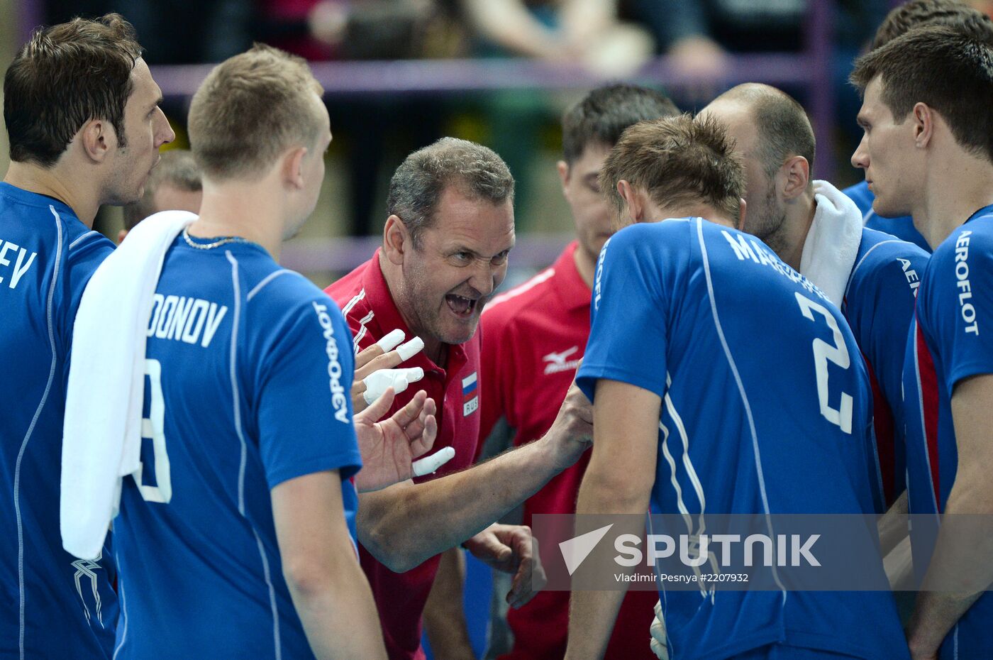 Volleyball World League. Russia vs. Italy