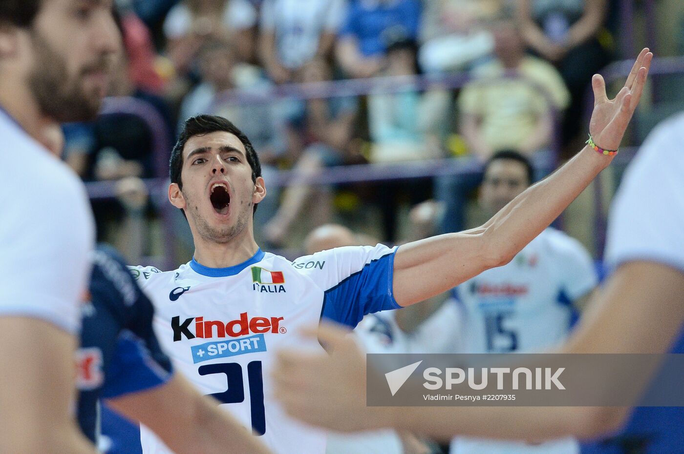 Volleyball World League. Russia vs. Italy