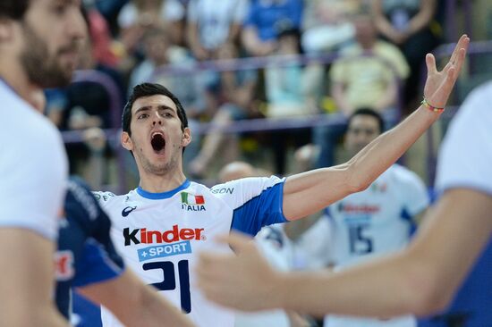 Volleyball World League. Russia vs. Italy