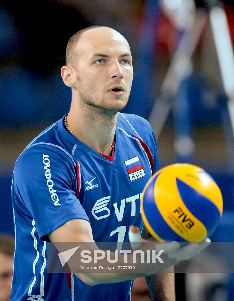 Volleyball World League. Russia vs. Italy