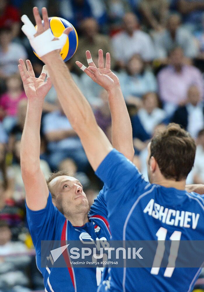 Volleyball World League. Russia vs. Italy