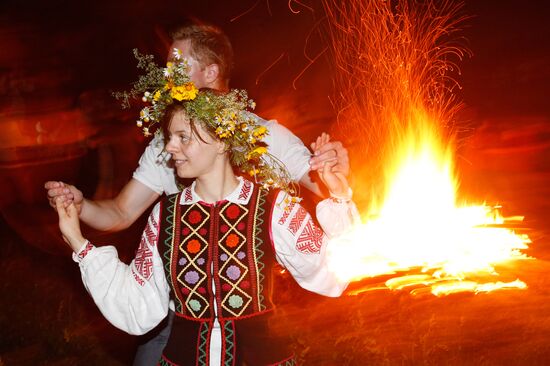 Summer solstice holiday Kupalye celebrated in Belarus