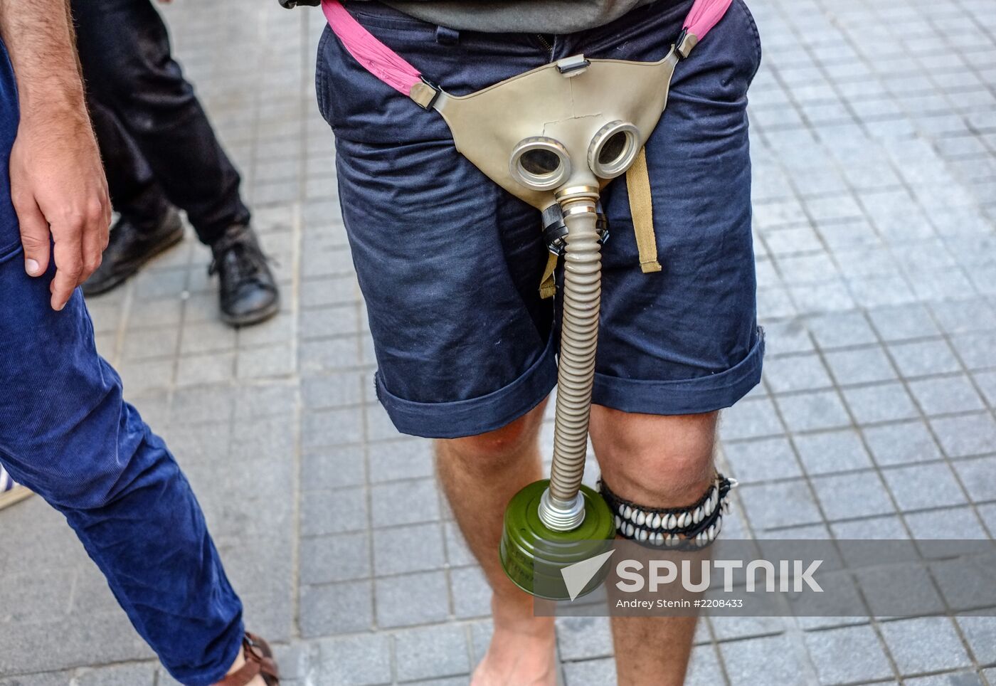 Gay pride parade in Istanbul