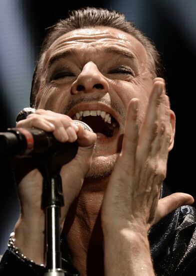 Depeche Mode give concert in St Petersburg