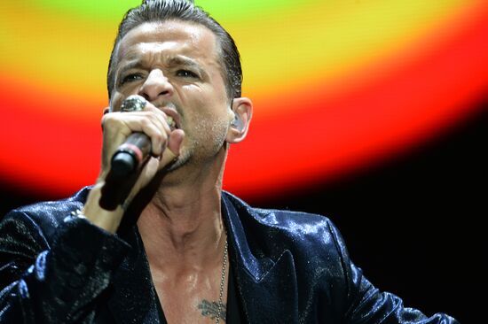 Depeche Mode give concert in St Petersburg