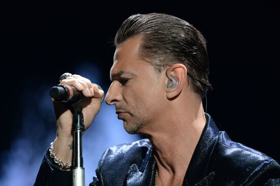 Depeche Mode give concert in St Petersburg