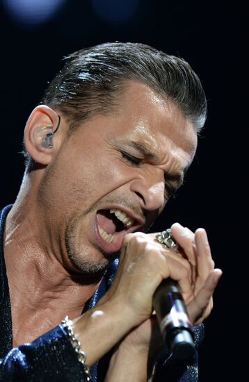 Depeche Mode give concert in St Petersburg