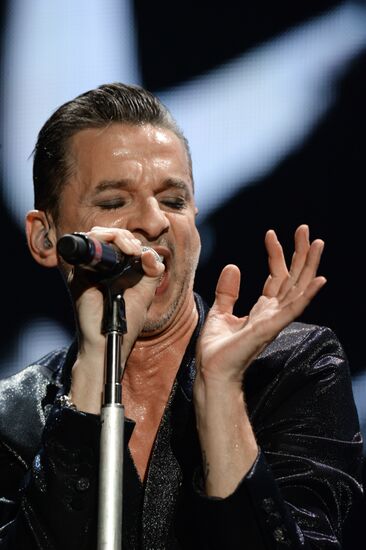 Depeche Mode give concert in St Petersburg