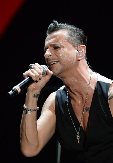 Depeche Mode give concert in St Petersburg