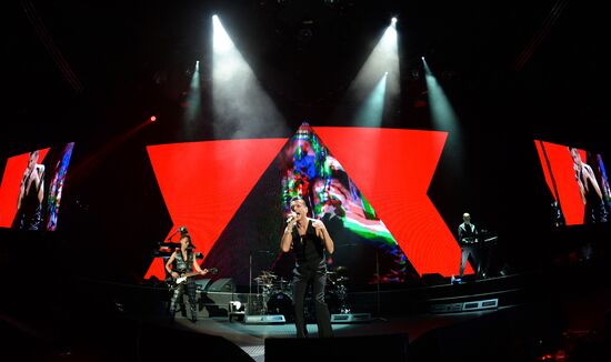Depeche Mode give concert in St Petersburg