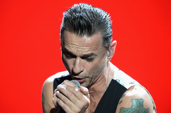 Depeche Mode give concert in St Petersburg