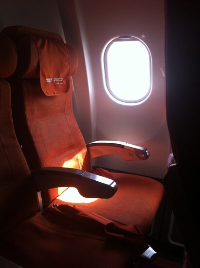 Flight Moscow-Havana