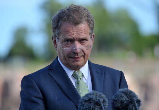 Vladimir Putin visits Finland