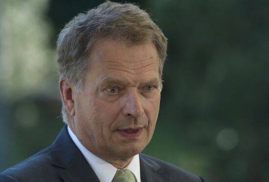 Vladimir Putin visits Finland