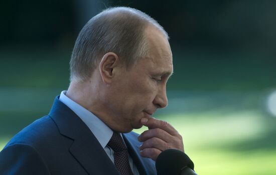 Vladimir Putin visits Finland