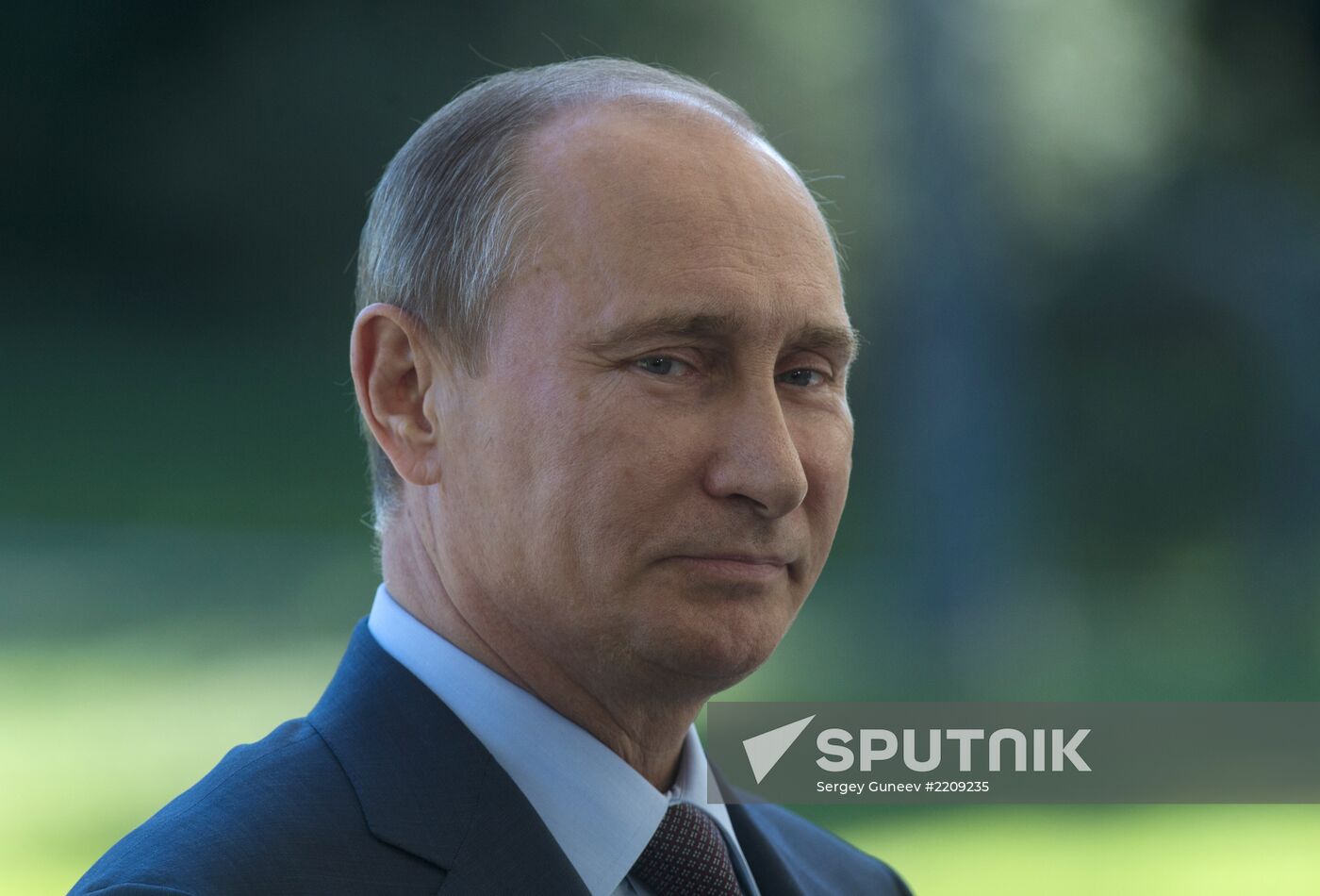 Vladimir Putin visits Finland