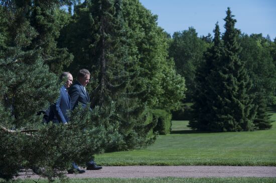 Vladimir Putin visits Finland