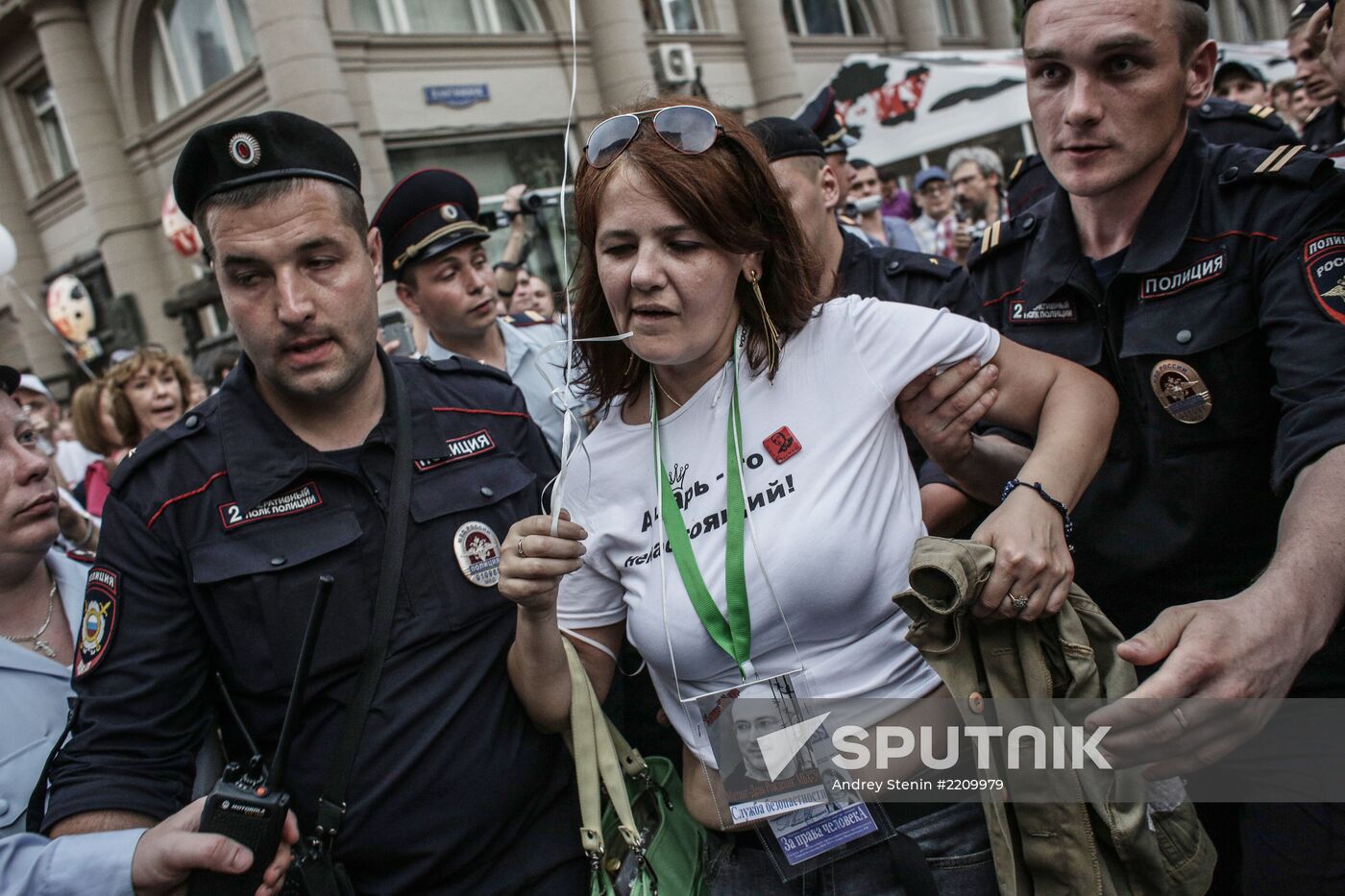 Rally marks birthday of Mikhail Khodorkovsky