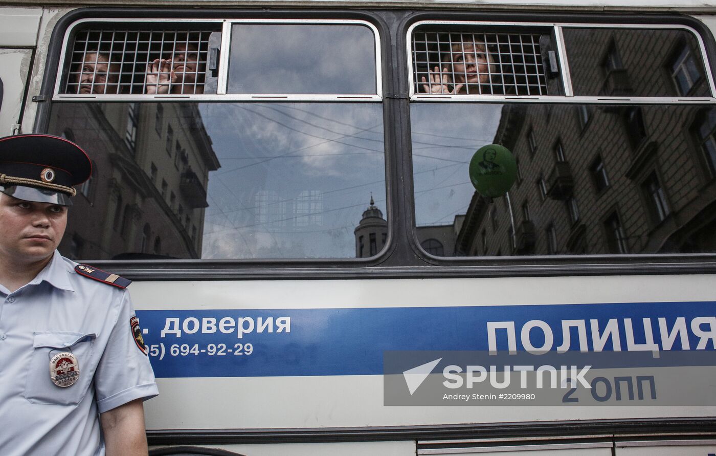 Rally marks birthday of Mikhail Khodorkovsky