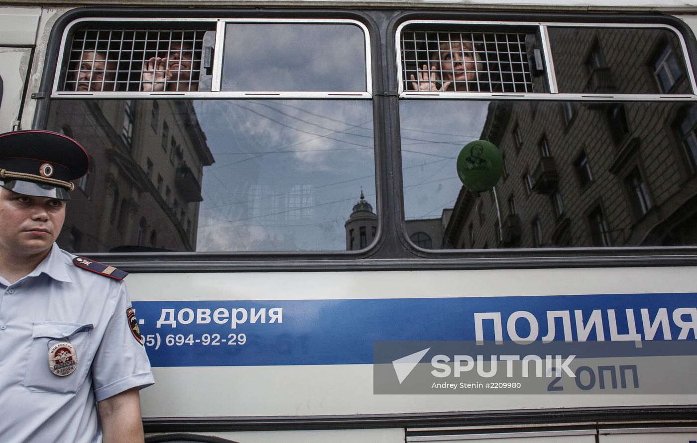 Rally marks birthday of Mikhail Khodorkovsky