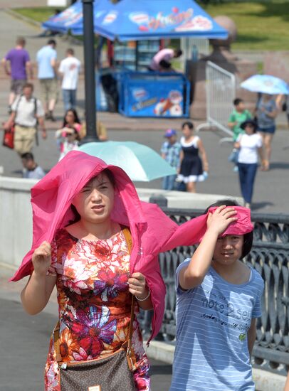 Heat wave in Russia