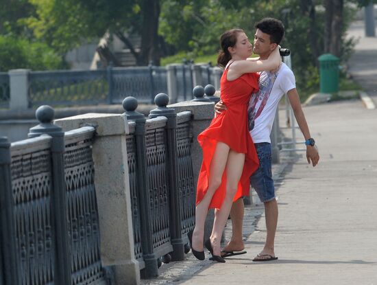 Heat wave in Russia