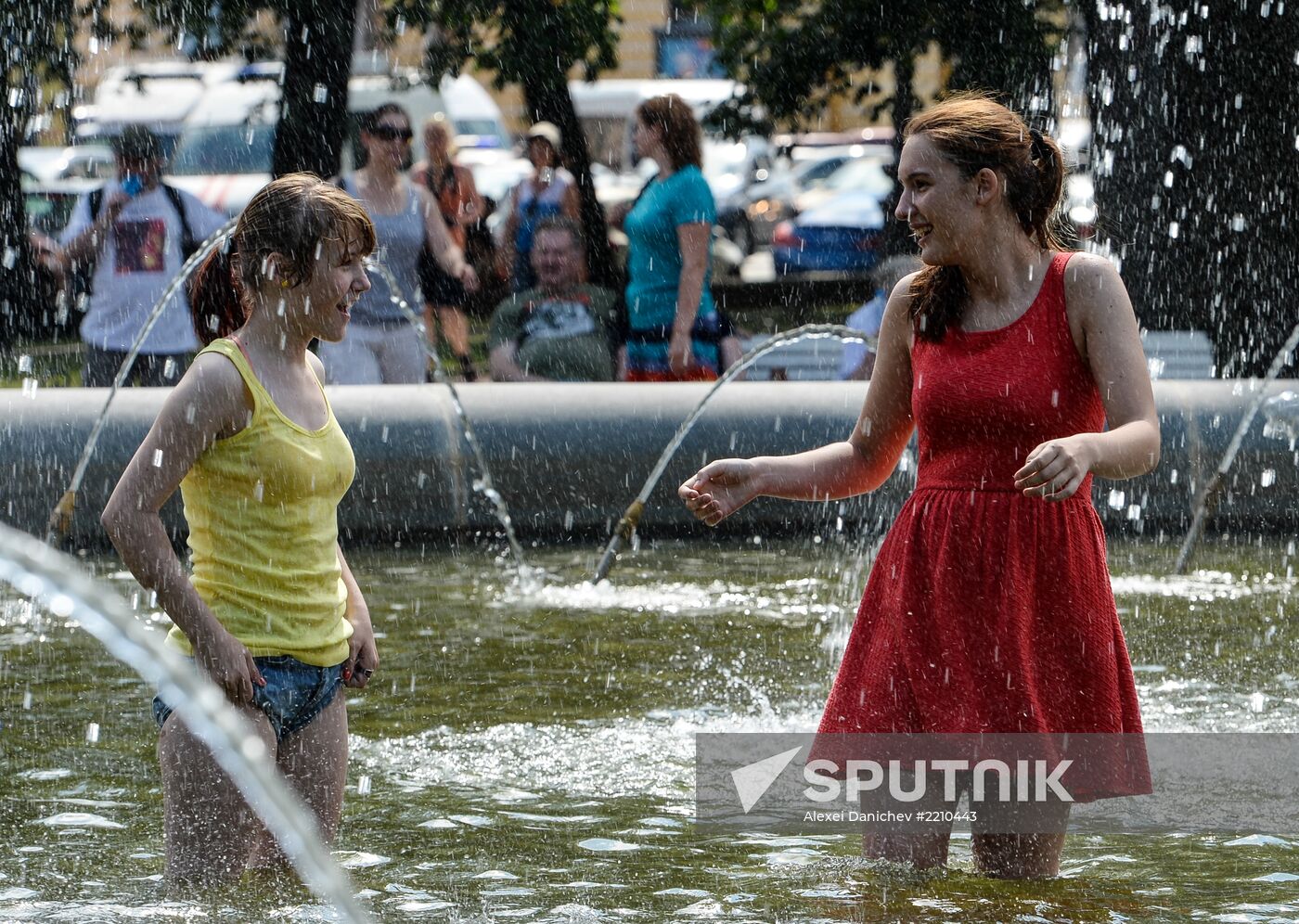 Heat wave in Russia