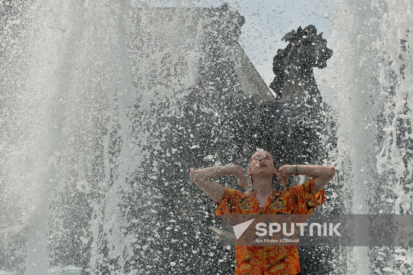 Heat wave in Russia