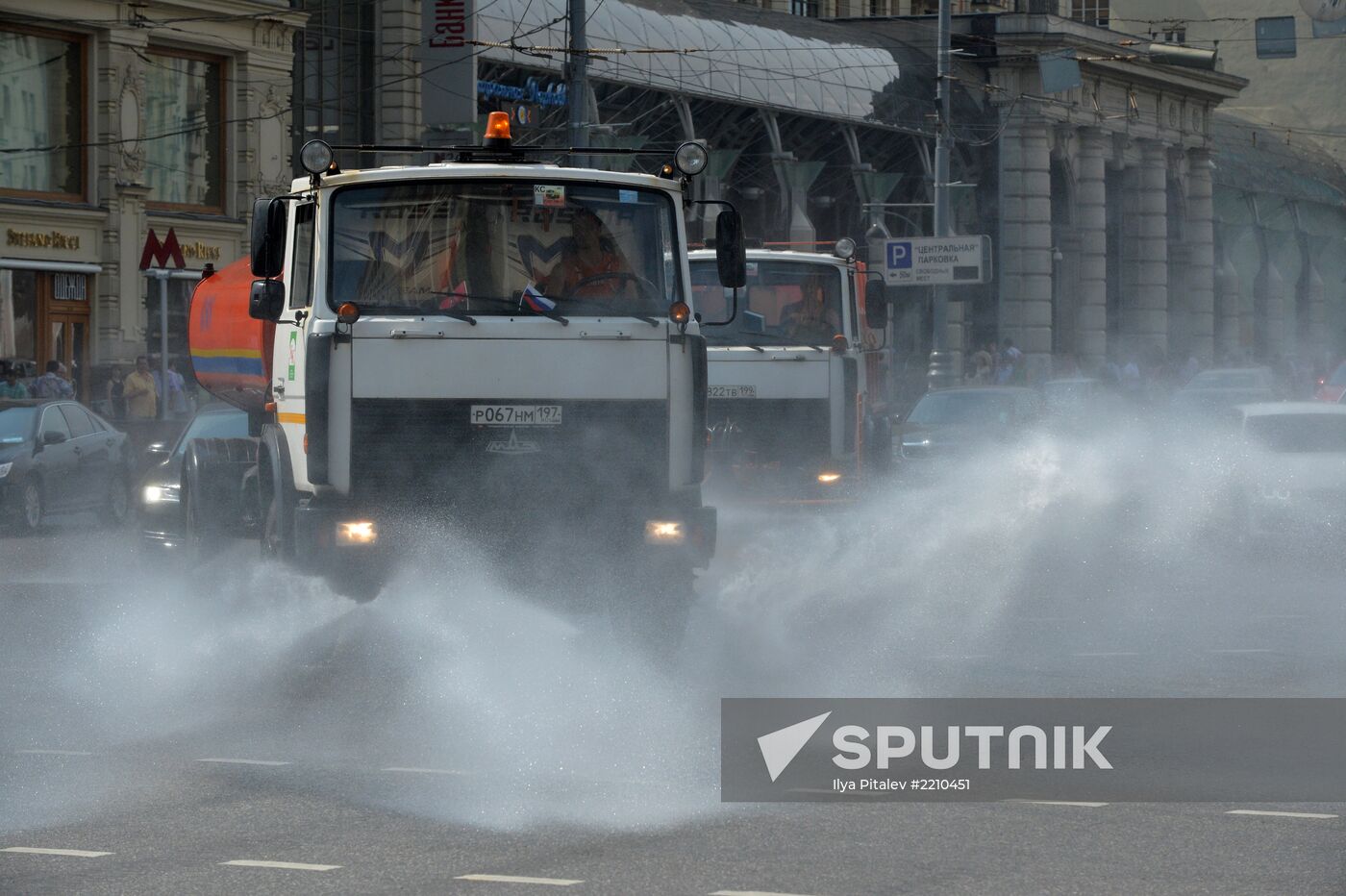 Heat wave in Russia